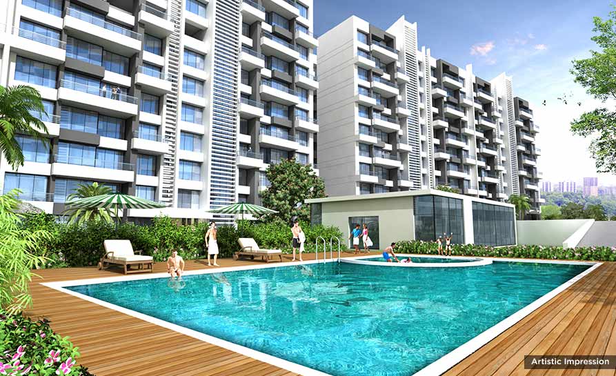 Pharande Woodsville - Swmming Pool